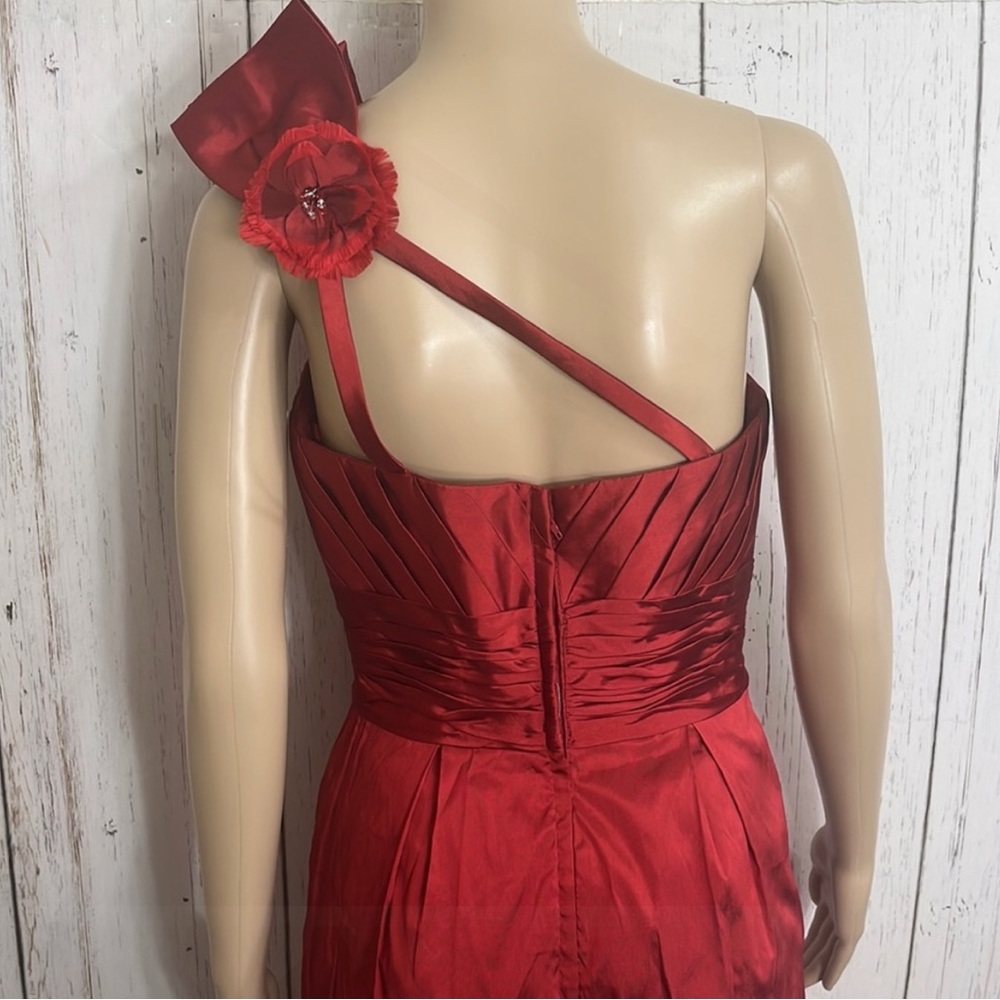 NWT Angelina Faccenda Ruby Red Cocktail Prom Homecoming Dress - Picture 4 of 12